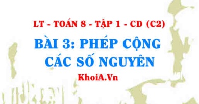 Cách cộng hai số nguyên khác dấu, hai số nguyên cùng dấu? Toán 6 bài 3 c2cd1